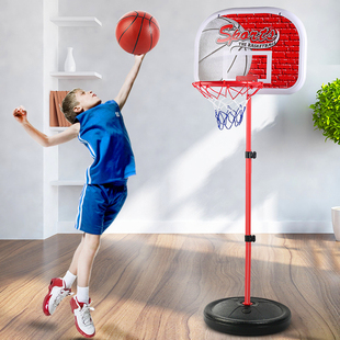 儿童篮球框投篮架室内家用可升降篮筐宝宝男孩运动益智蓝球架玩具