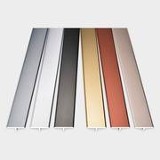 钛金铝合金t型条木地板压条金属门槛压缝条不锈钢压边扣条装饰条