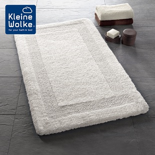 Kleine Wolke进口纯棉双面酒店卫生间地毯浴室门口吸水地垫干脚垫