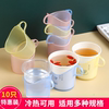 加厚杯托塑料杯托一次性纸，杯杯套开水，防烫杯架办公隔热通用茶杯托