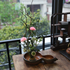 葫芦型插花花器禅意，陶瓷中式插花器皿日式花道，复古仿古花盆茶洗