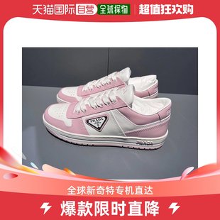 99新未使用香港直邮PRADA 女裝皮革低帮时尚板鞋 (L586)