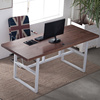 美式实木办公桌写字桌简约现代台式家用电脑桌简易实木书桌学生桌