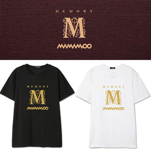 MAMAMOO专辑周边衣服同款短袖T恤男女装体恤打底衫