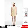 设计师品牌CRUSH Collection24SS圈圈拼色背心连衣裙JULY
