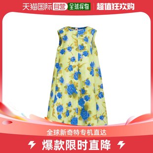 香港直邮Marni 印花茧型连衣裙 ABMA1163A0UTC327