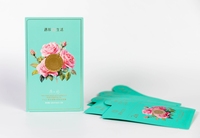 升级版大马士革玫瑰，精油面膜5片装盒，自有品牌