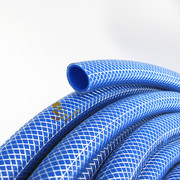花园水管软管家用4英分塑料洗车海蓝水管蛇皮管PVC进水管包纱管