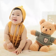 百天照宝宝拍照服装 满月百日拍摄道具 婴儿百天摄影韩式主题衣服