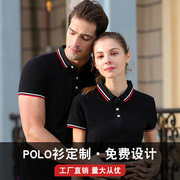 定制工作服文化短袖polo衫刺绣团建公司广告速干厂服装t恤夏订制