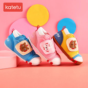 卡特兔学步鞋透气婴儿宝宝机能鞋软底男女中小童网鞋防掉1-3-5岁