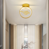 新中式过道吸顶灯现代简约阳台灯具衣帽间入户玄关走廊门厅中国风