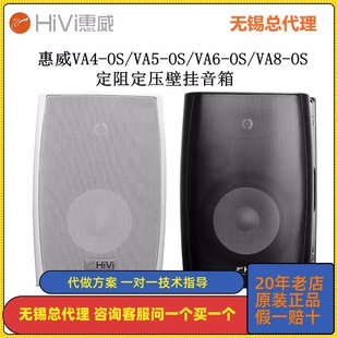 Hivi/惠威 VA6-OS定阻定压壁挂音箱4/5/6/8寸会议室壁挂音响喇叭