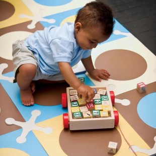 美国skiphop婴儿环保爬行垫游戏垫幼儿地垫宝宝地毯