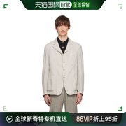 香港直邮潮奢 Barena 男士 灰褐色单排扣西装外套 GIU4507