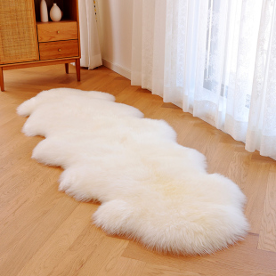 小沙纯羊毛沙发羊毛地毯飘窗垫床边卧室客厅地毯阳台飘窗垫坐垫毯