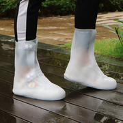 硅胶防雨鞋套防水雨天女士防滑雨鞋，防滑加厚耐磨家用户外脚套