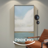 pinhong高档入户走廊过道，挂画玄关装饰画，现代简约风景抽象艺术