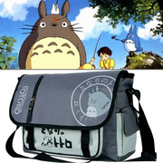 动漫周边 宫崎骏龙猫挎包Totoro学生书包单肩包 二次元主题背包