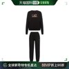香港直邮EMPORIO ARMANI 女士黑色棉质运动套装 3LTV59-TJCQZ-020