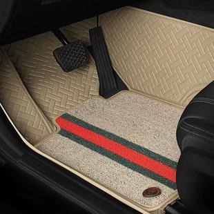 起亚焕驰福瑞迪k3新能源，k5凯酷傲跑汽车专用脚垫全包围地毯皮丝圈