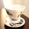 独家hario浮世绘v6限量版富士山手冲咖啡陶瓷，滤杯01乘风破浪