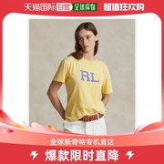 日本直邮Polo Ralph Lauren 女士RL标志印花棉质T恤 WMPOKNINCU20