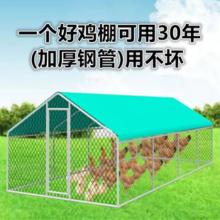 大型养殖鸡棚户外防雨棚兔笼，鸽棚养殖大棚户外鸡鸭，鹅养殖专用大棚