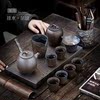 高档德化陶瓷功夫茶具套装，仿古鎏金泡茶器，茶壶茶杯茶盘整套工厂货