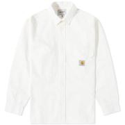 全球购Carhartt WIP Reno男式外套白色衬衣