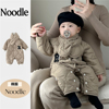 婴儿连体衣冬装绗棉外出棉服，韩版男童宝宝，加绒保暖棉衣爬服送围巾