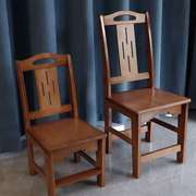 小凳子家用矮凳小椅子靠背竹，实木小板凳折叠凳儿童，椅学习椅方凳子(方凳子)