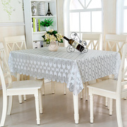 防水防油烫金桌垫长方形欧式茶几桌布免洗防烫客厅餐桌布防烫台布