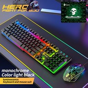 Gam ngiKeyboard/Mouse/Mouse Pad SetDWired LE RBG WBacklight