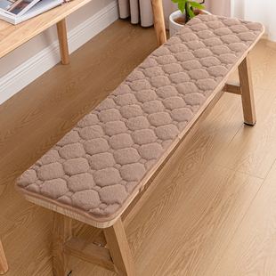 冬季加厚长凳坐垫实木茶椅座垫，长沙发屁股垫长条凳垫保暖红木坐垫