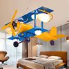 创意儿童房运输机飞机灯男孩卧室，房间灯led现代时尚卡通飞机吊灯