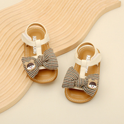女宝宝1一3岁婴儿童鞋子，软皮学步鞋女童公主，鞋韩版小童防滑底凉鞋
