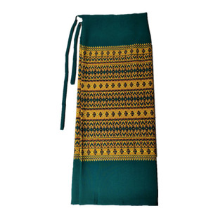 高档半裙筒裙少数民族傣族服装茶艺师美容师制服均码夏季长裙