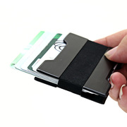 合金信用卡盒不锈钢钱夹卡片夹防盗刷钱包钞票夹多卡位男女式