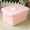 卡通可爱米缸家用装米桶小号5-10斤带盖桶储米箱小型翻盖神器粉色