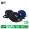 New Era纽亦华秋季MLB全封世界大赛刺绣NY棒球帽子平檐潮