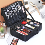 大容量化妆包女便携旅行化妆品，收纳包袋专业化妆师跟妆手提箱盒