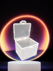 四方形塑料盒子收纳盒