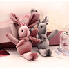 网红许愿兔公仔伴手礼盒小兔子，小玩偶毛绒玩具小号可爱幸运兔挂件