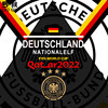 德国国家队2022卡塔尔世界杯Germany足球迷拼接连帽卫衣男女外套
