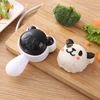 日式可爱熊猫饭团模具创意，便当卡通造型，工具diy寿司海苔压花饭团