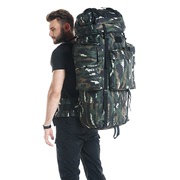 背囊115l行李旅行背包，大容量户外徒步旅，游行山野营登山包双肩男女