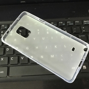 适用三星note4透明n9108v手机壳，n9106n9109w保护套n9100手机套，保护壳软壳钢化膜