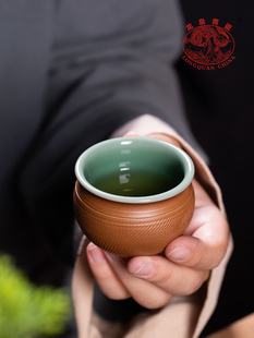 厂龙泉青瓷茶具套装家用办公室中式陶瓷侧把壶茶杯功夫泡茶2023促