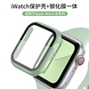 适用iwatch7保护壳65代4代钢化膜苹果手表表带，一体式保护壳硬壳边框配件超薄硅胶，全包321代通用男女简约潮